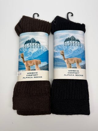 Alaskan Alpacas women’s comfort socks