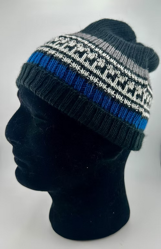 100% Alpaca Knitted Beanie Hat