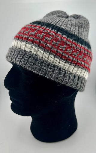 100% Alpaca Knitted Beanie Hat