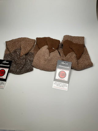 Hand knitted headband