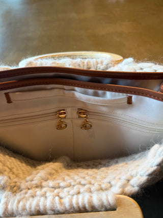 Handcrafted Alpaca Knitted Purse