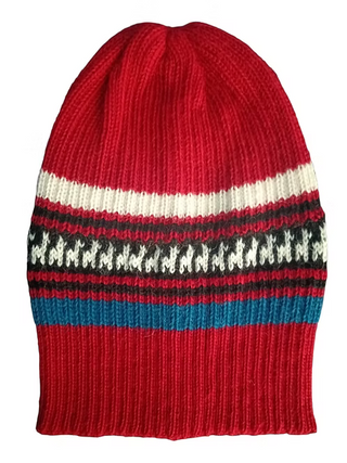 100% Alpaca Knitted Beanie Hat