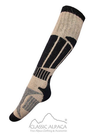 Paca Socks Ski & Snowboard Black, Beige, Gray Heather