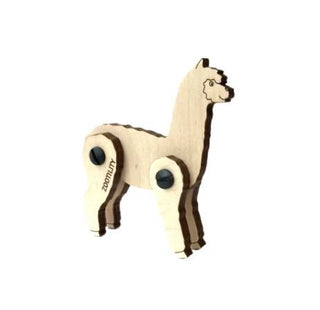 Alpaca 3D Wooden Puzzle Toy