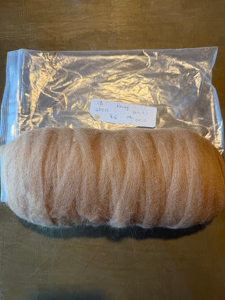 Barn Blend Alpaca Roving — Dark Fawn — Lot 5102-12