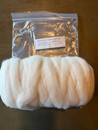 Casanova Alpaca Roving — Beige — Lot 5479-1