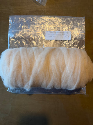 Guapo, Stunner & Estrella Alpaca Roving — Fawn — Lot 5492-2