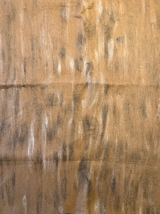 Alpaca Felt Sheet — Brown with White and Black Streaks