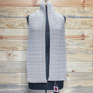 Alpaca Handwoven Fawn Diamond Scarf