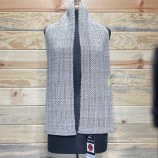 Alpaca Handwoven Fawn Heather Scarf