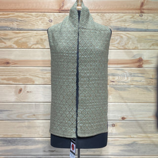 Alpaca Handwoven Olive Drab Diamond Scarf