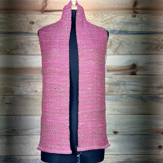 Alpaca Handwoven Fuschia Scarf
