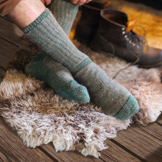 NEAFP The Weekend Boot Sock Olive Green Medium — Regular