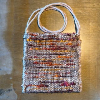 Saori woven tote