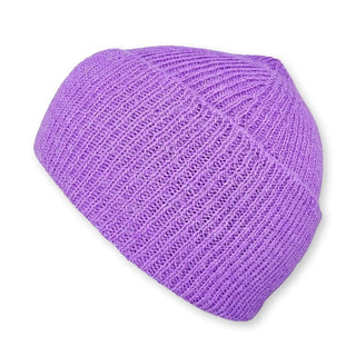 NEAFP HATS — All-Season unlined alpaca beanie poppin grape