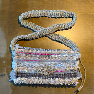 Saori Woven Alpaca Purse