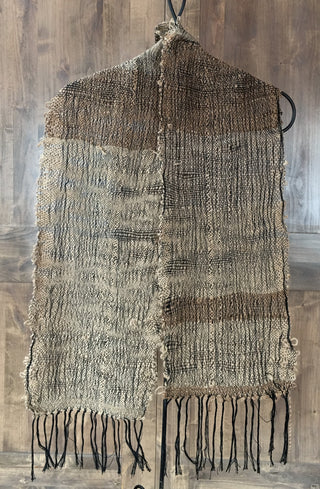 91805 saori woven shawl