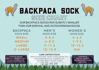 NEAFP BOLD Backpaca Ankle Sock