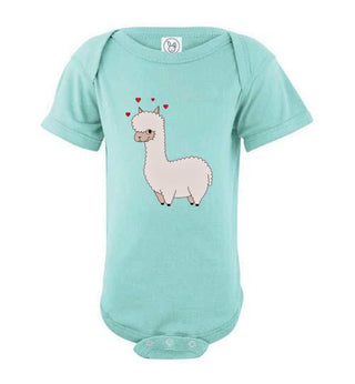 Alpaca Love Infant Fine Jersey Bodysuit Onesie