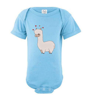 Alpaca Love Infant Fine Jersey Bodysuit Onesie